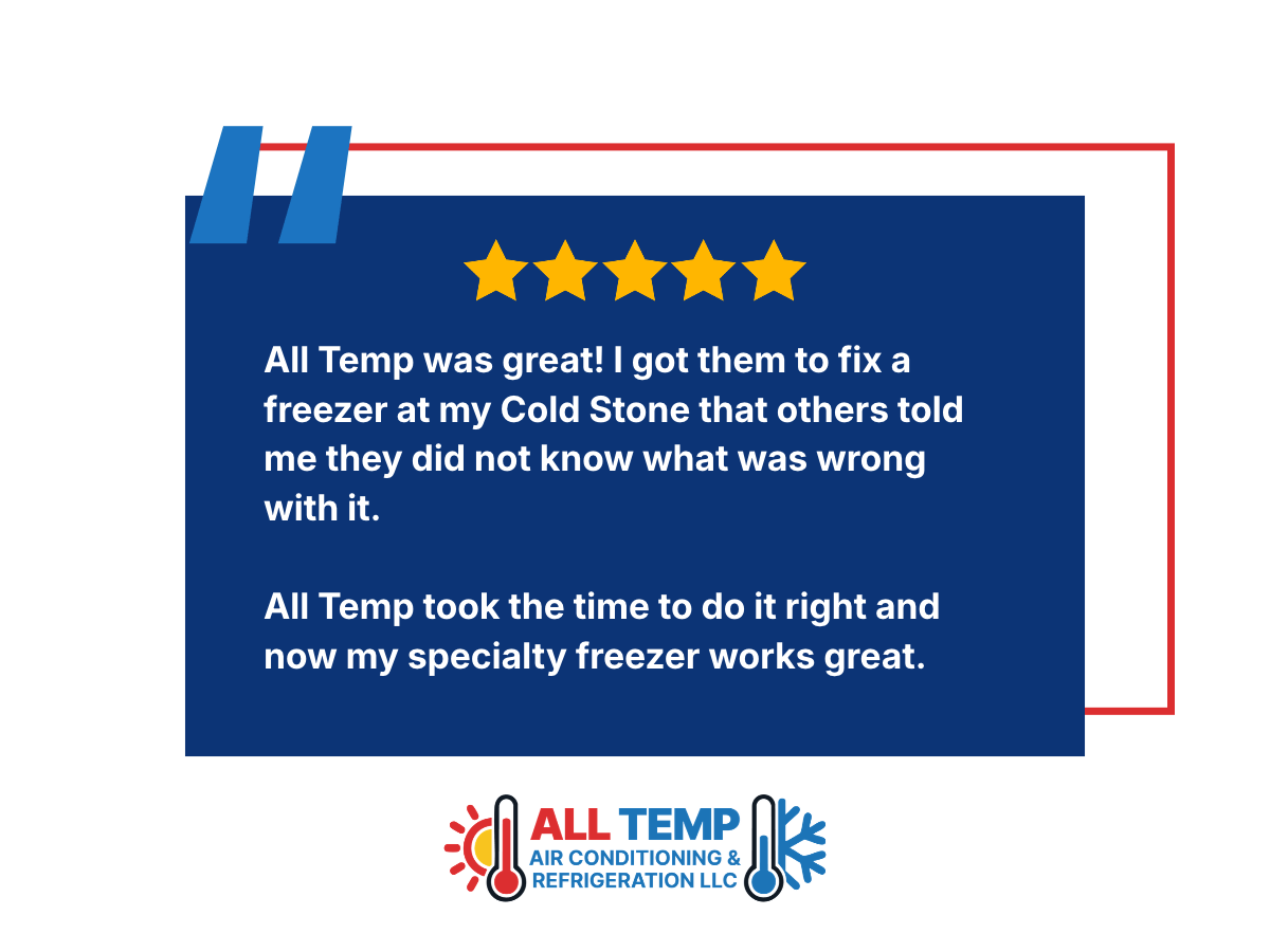what temperature should a walk-in freezer be